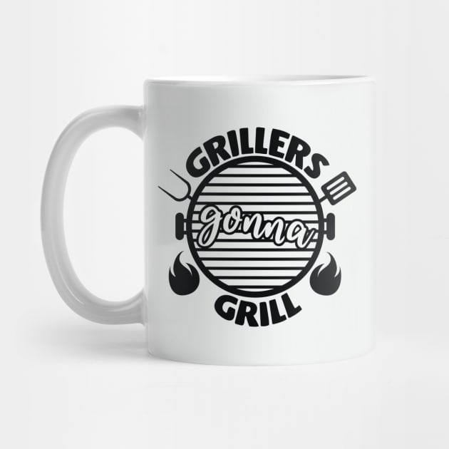 Barbecue Shirt, Grillers gonna Grill, Grilling Shirt by sezzy@artkins.ca